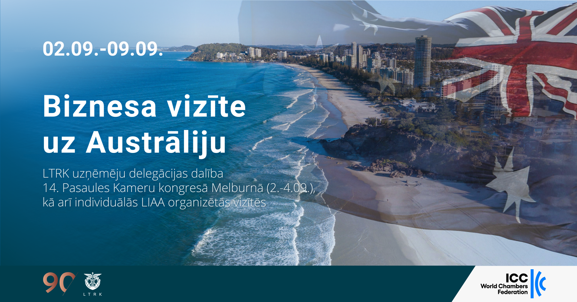Biznesa vizīte uz Austrāliju
