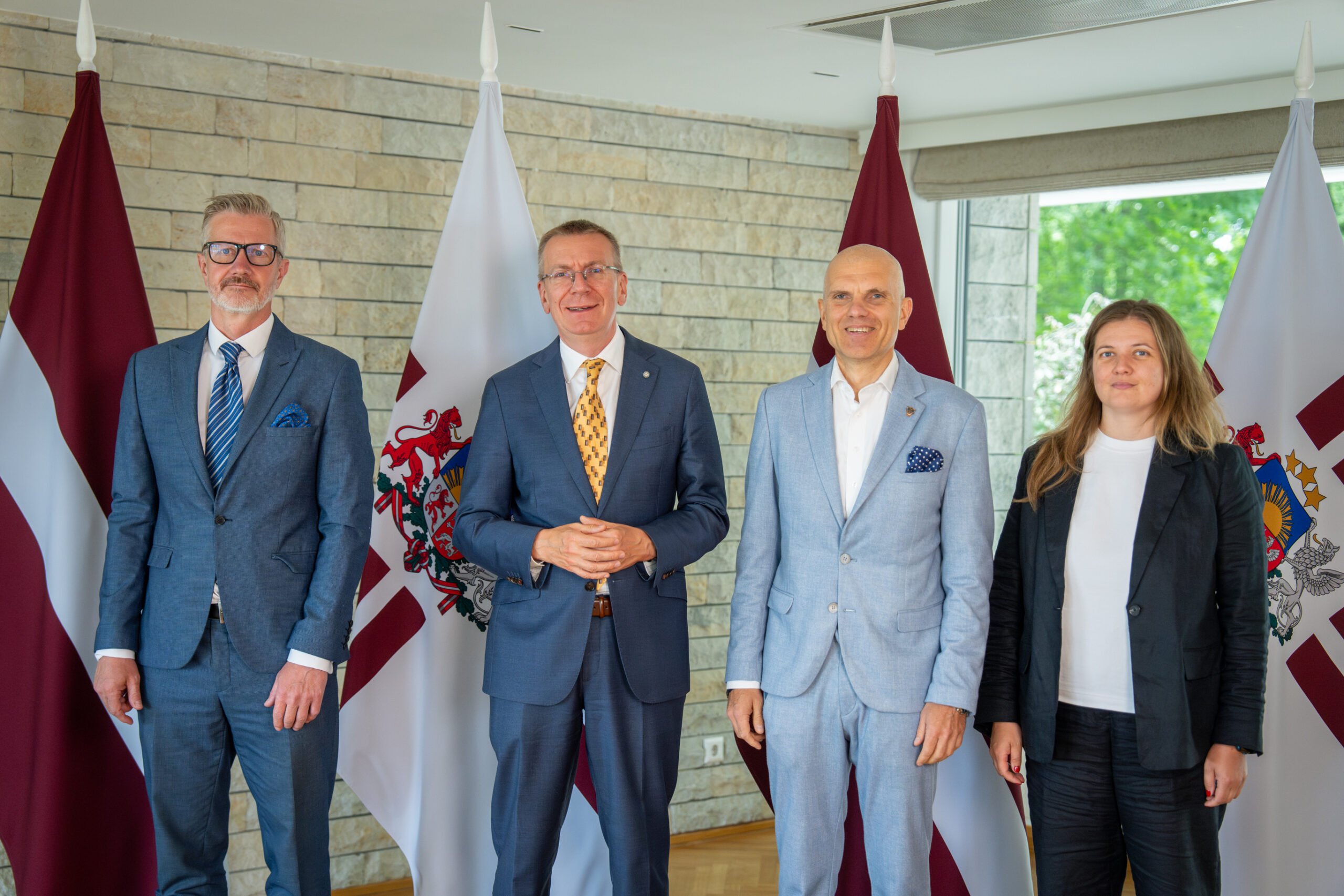 LTRK vadība tiekas ar Valsts prezidentu Edgaru Rinkēviču