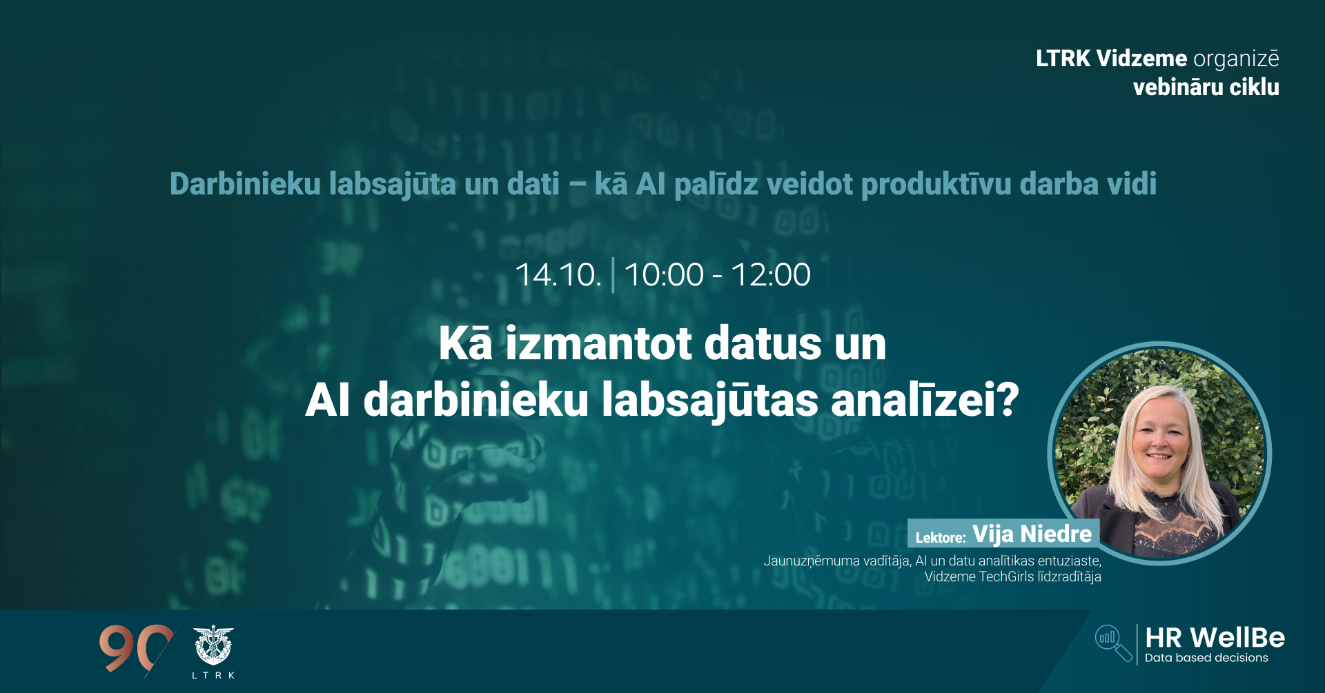 Vebināru cikls _2 “Kā izmantot datus un AI darbinieku labsajūtas analīzei?”
