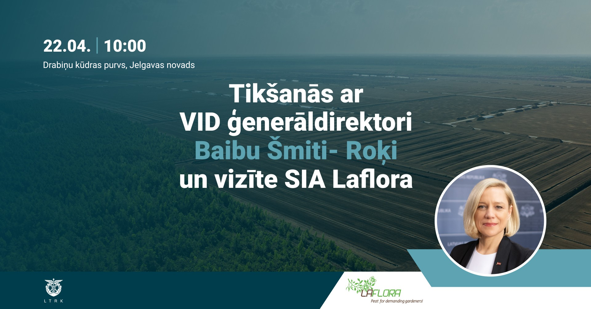 Tikšanās ar VID ģenerāldirektori Baibu Šmiti-Roķi un vizīte SIA Laflora