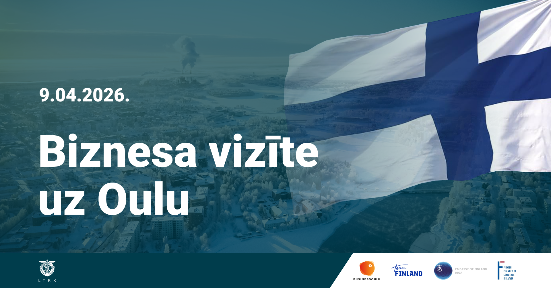 Uzņēmēji aicināti piedalīties biznesa vizītē Oulu, Somijā