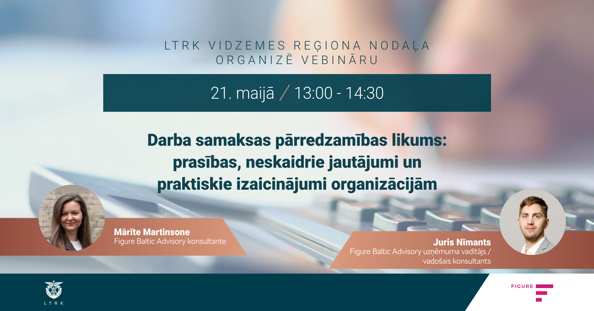 Vebinārs “Darba samaksas pārredzamības likums: prasības, neskaidrie jautājumi un praktiskie izaicinājumi organizācijām”