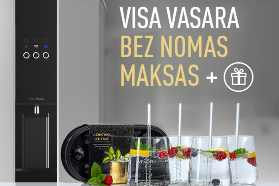 Noma modernām ūdens lietošanas iekārtām