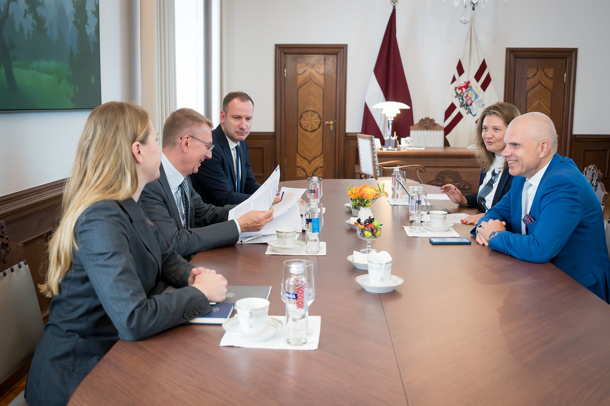 LTRK ar Valsts prezidentu pārrunā Latvijas konkurētspējas un uzņēmējdarbības attīstības prioritātes