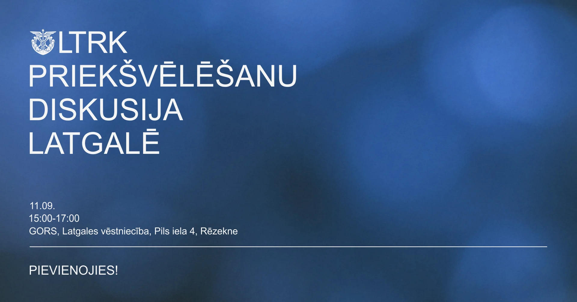 LTRK 15. Saeimas priekšvēlēšanu diskusija ar politisko partiju kandidātiem Latgalē