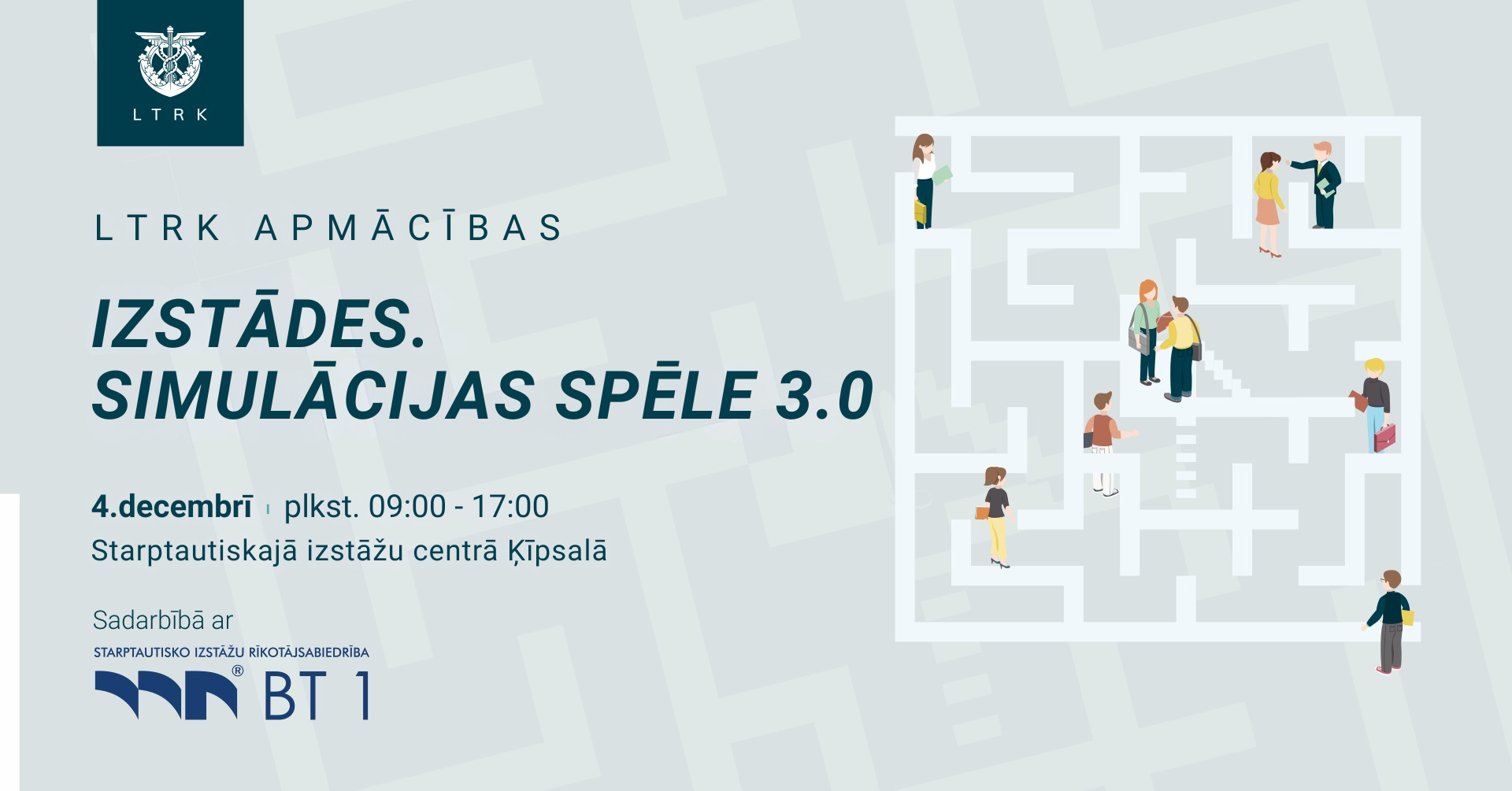 Apmācības “Izstādes. Simulācijas Spēle”