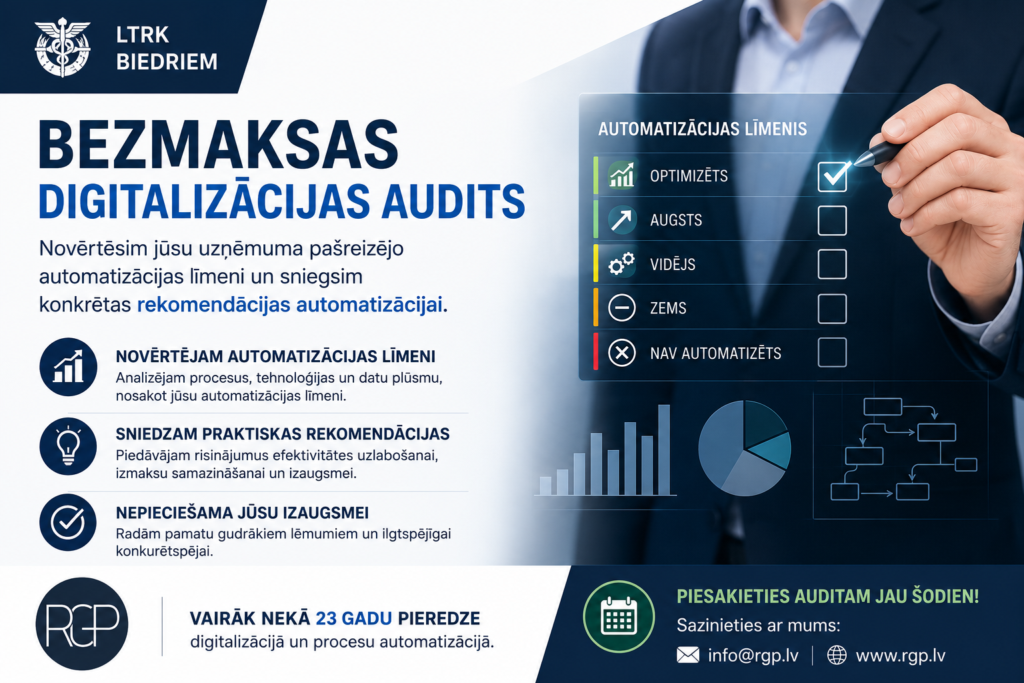 Automatizācijas audits LTRK biedriem