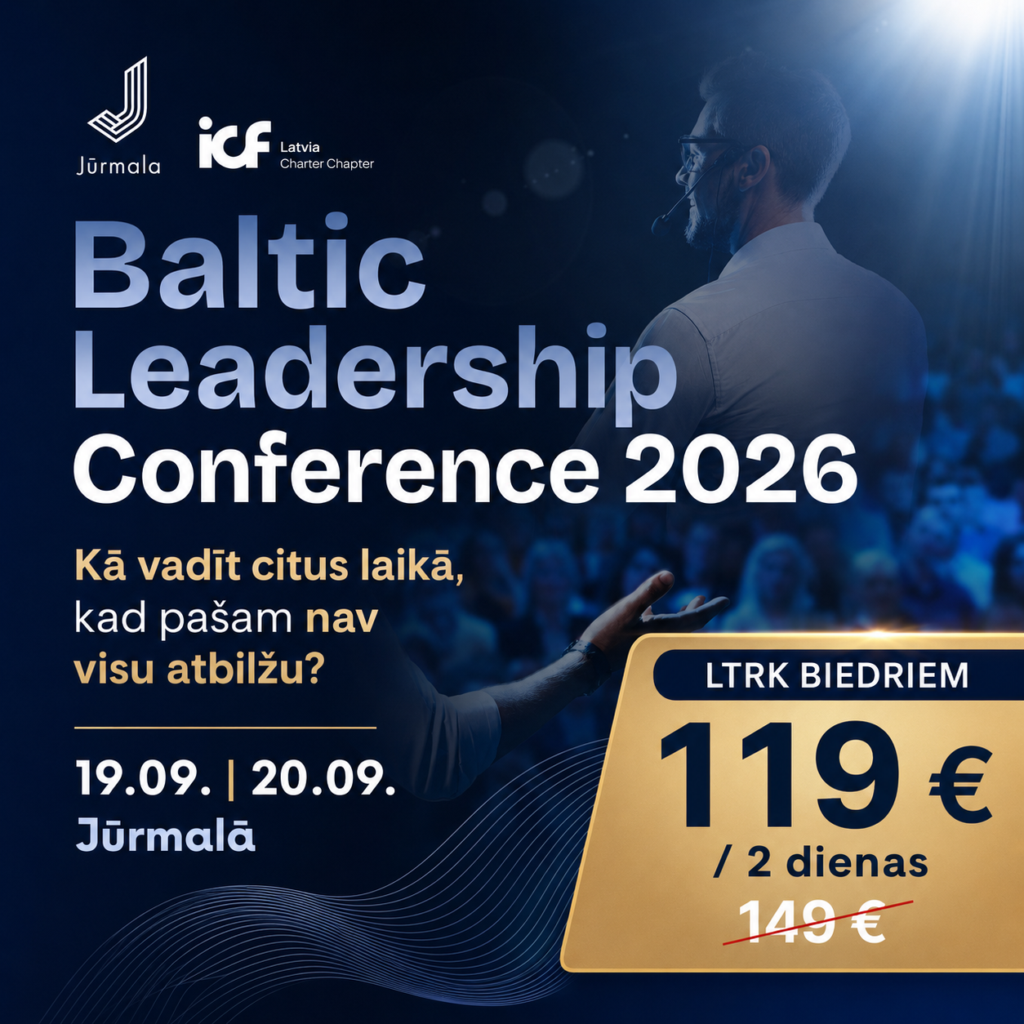 Baltic Leadership Conference 2026 divu dienu konferences biļete